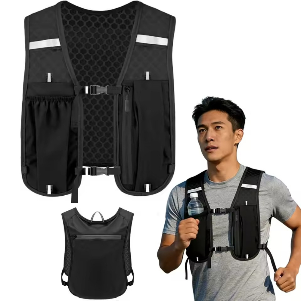Cycling Backpack - Hydratatievest voor dames en heren, waterafstotend,