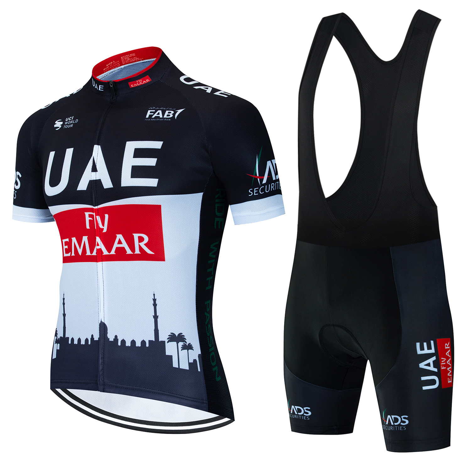 Cycling Gear Uae - UAE 2026 Pro Team Wielertrui Set