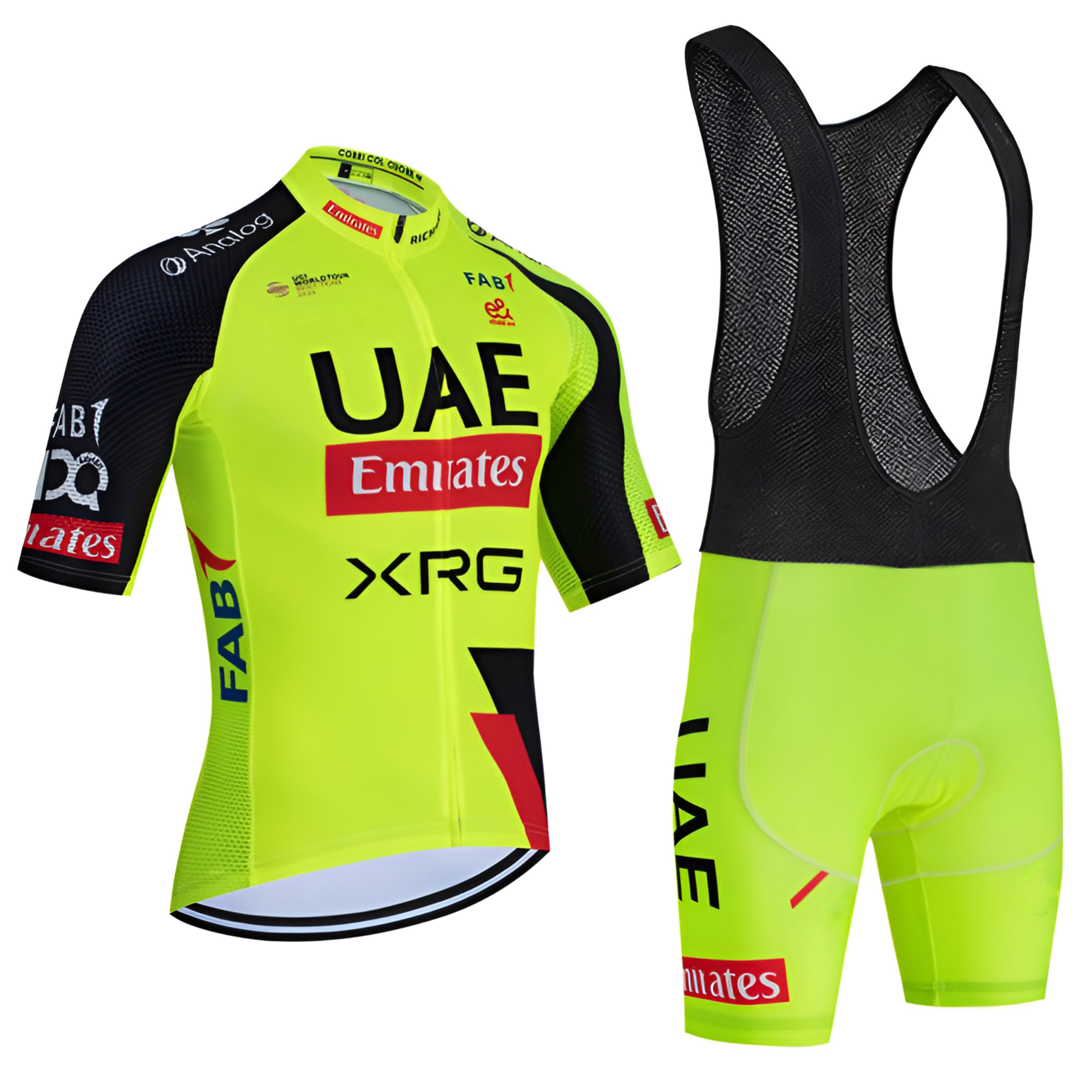Cycling Gear Uae - UAE Mountainbike Shirts Fietskleding Set voor
