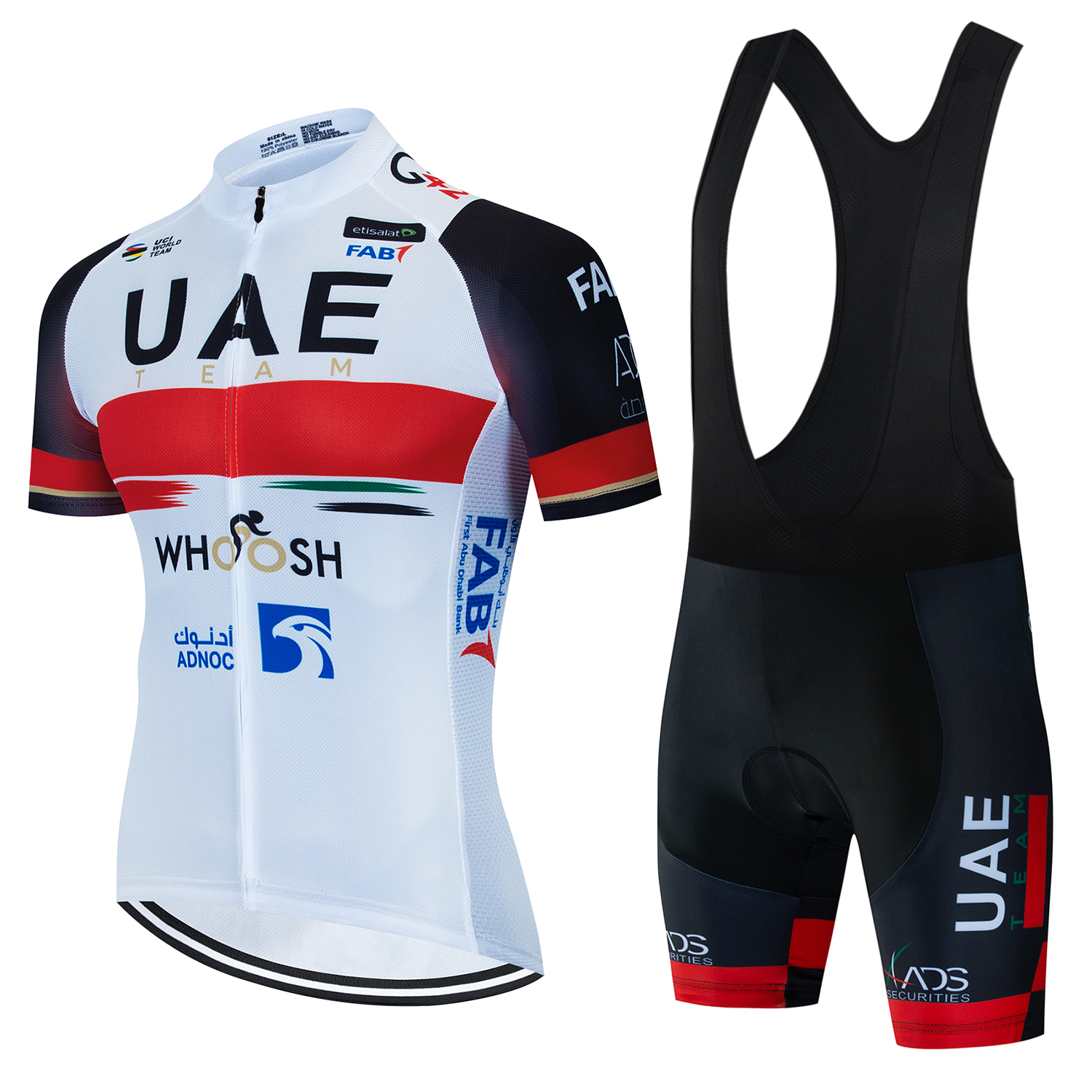 Cycling Gear Uae - 2025 VAE Wielertrui Set Man Team