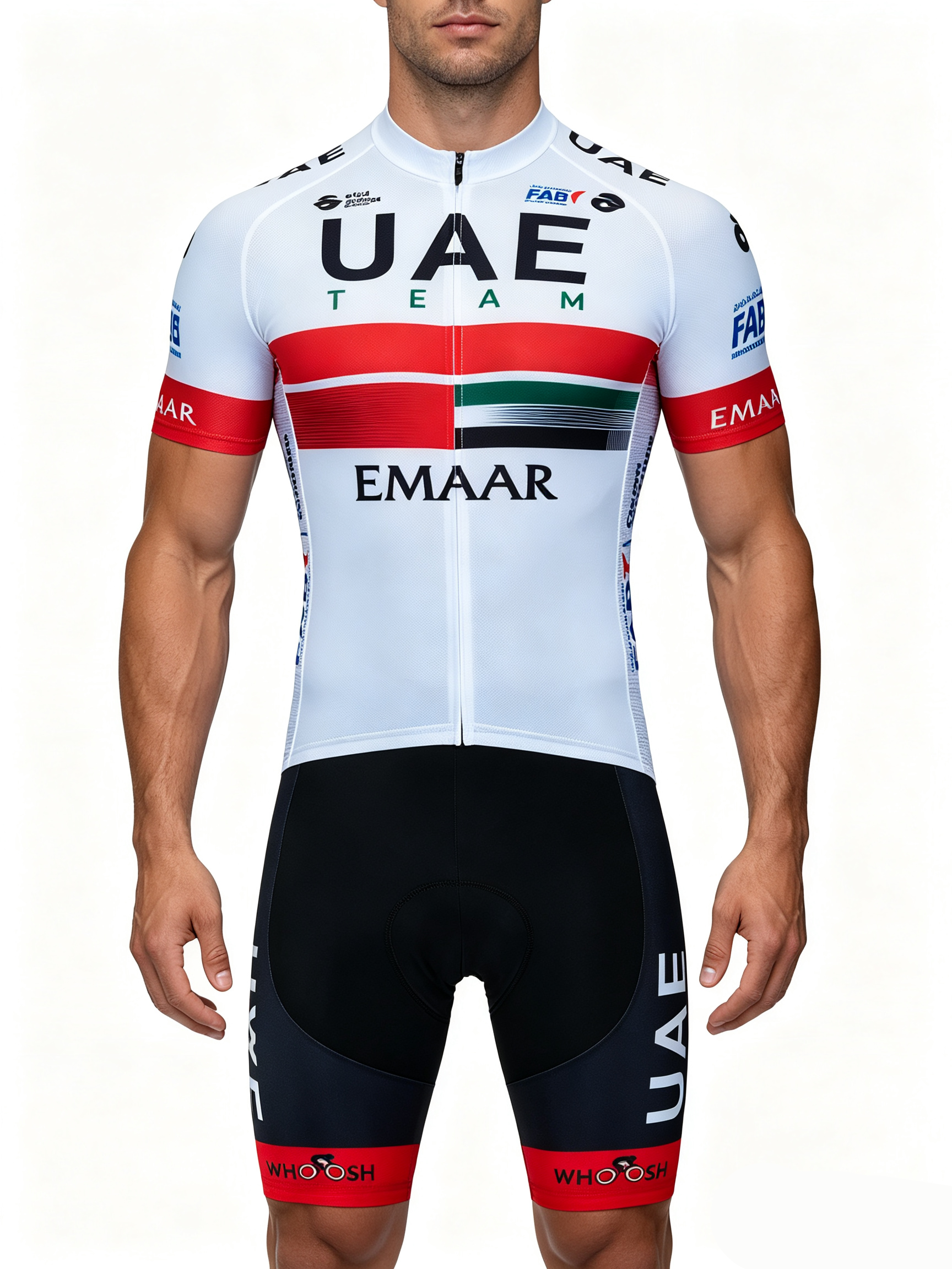 Cycling Bib Shorts - 2026 UAE Fietsjersey Set Klassieke MTB