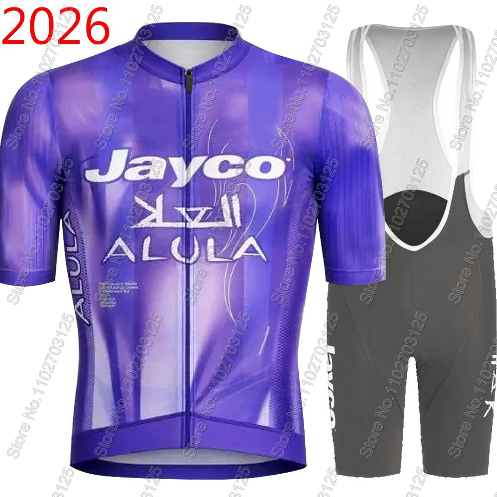 Cycling Bib Shorts - Jayco Alula Wielertrui 2026 Team Set
