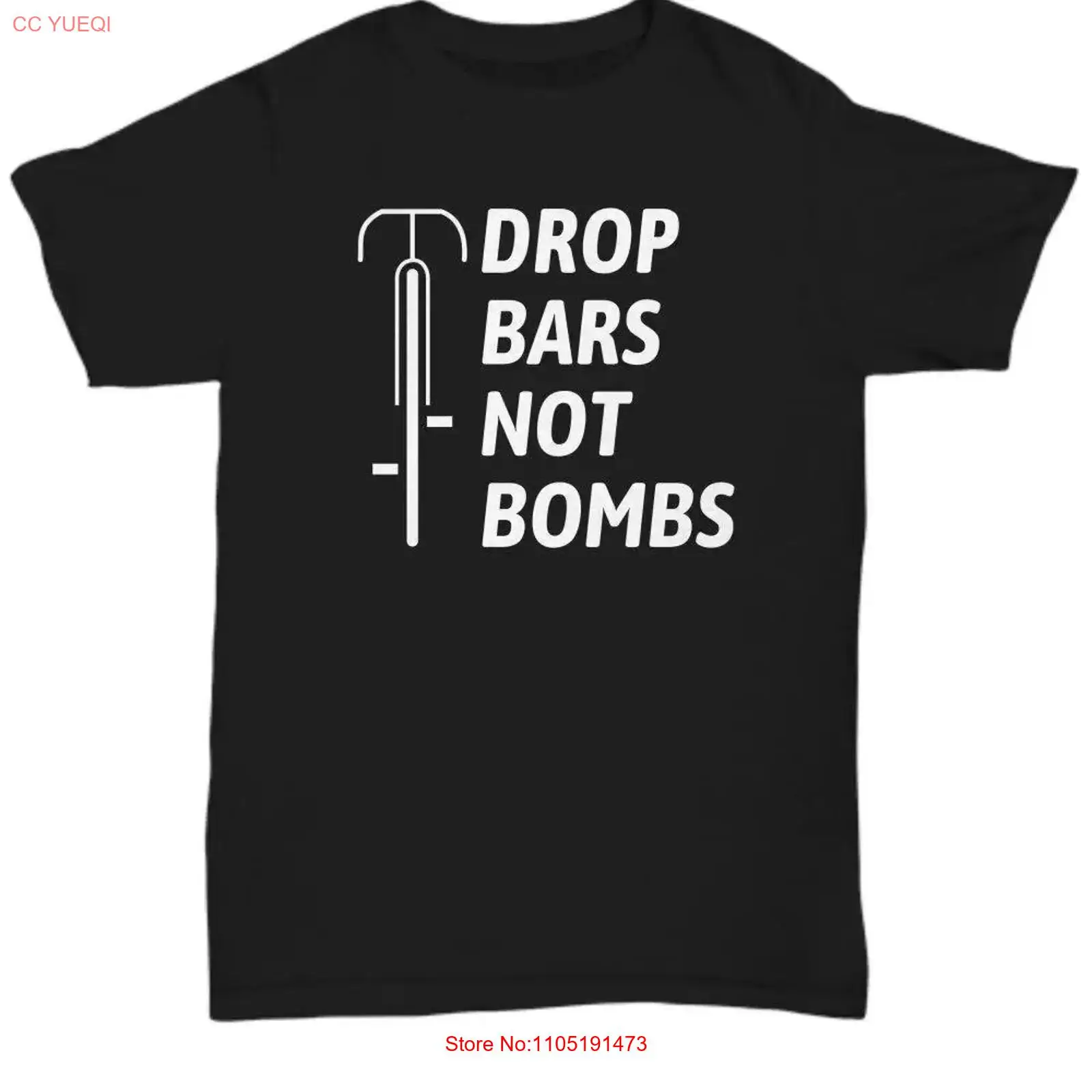 Cycling Gear Design - Fixie T-shirt Fixed Gear Fietsrijder Drop