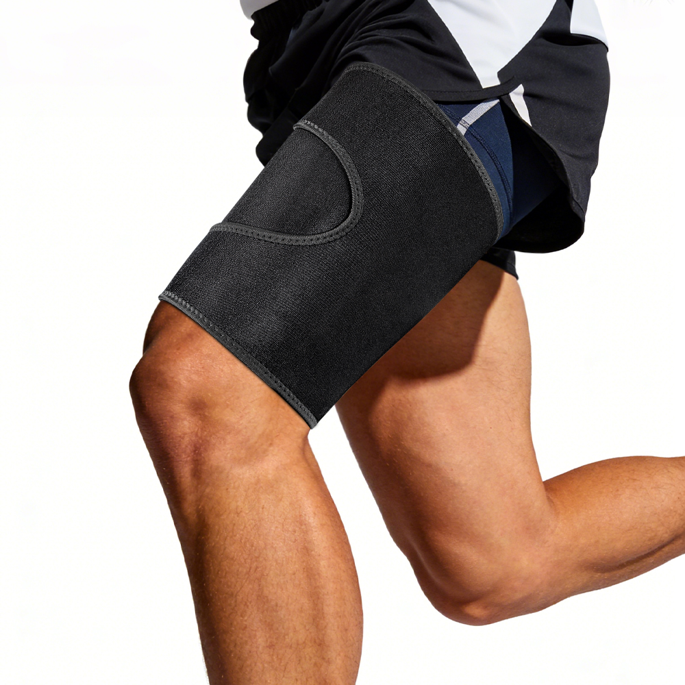 Cycling Quads - 1/2 STUKS Verstelbare Dijbeen Compressie Wrap