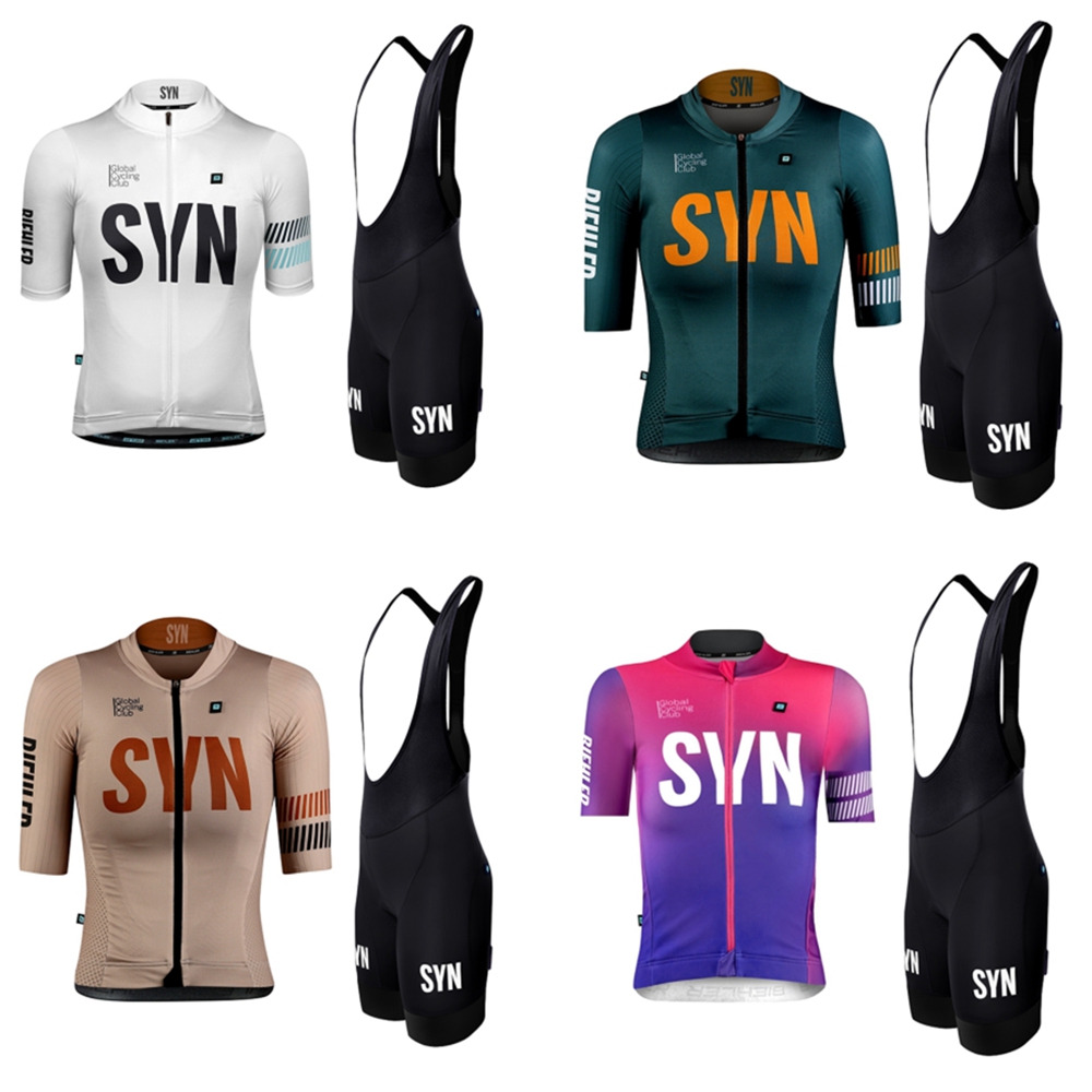Cycling Bib Shorts - Zomer Syn Team Wielerset Dames Syndicaat