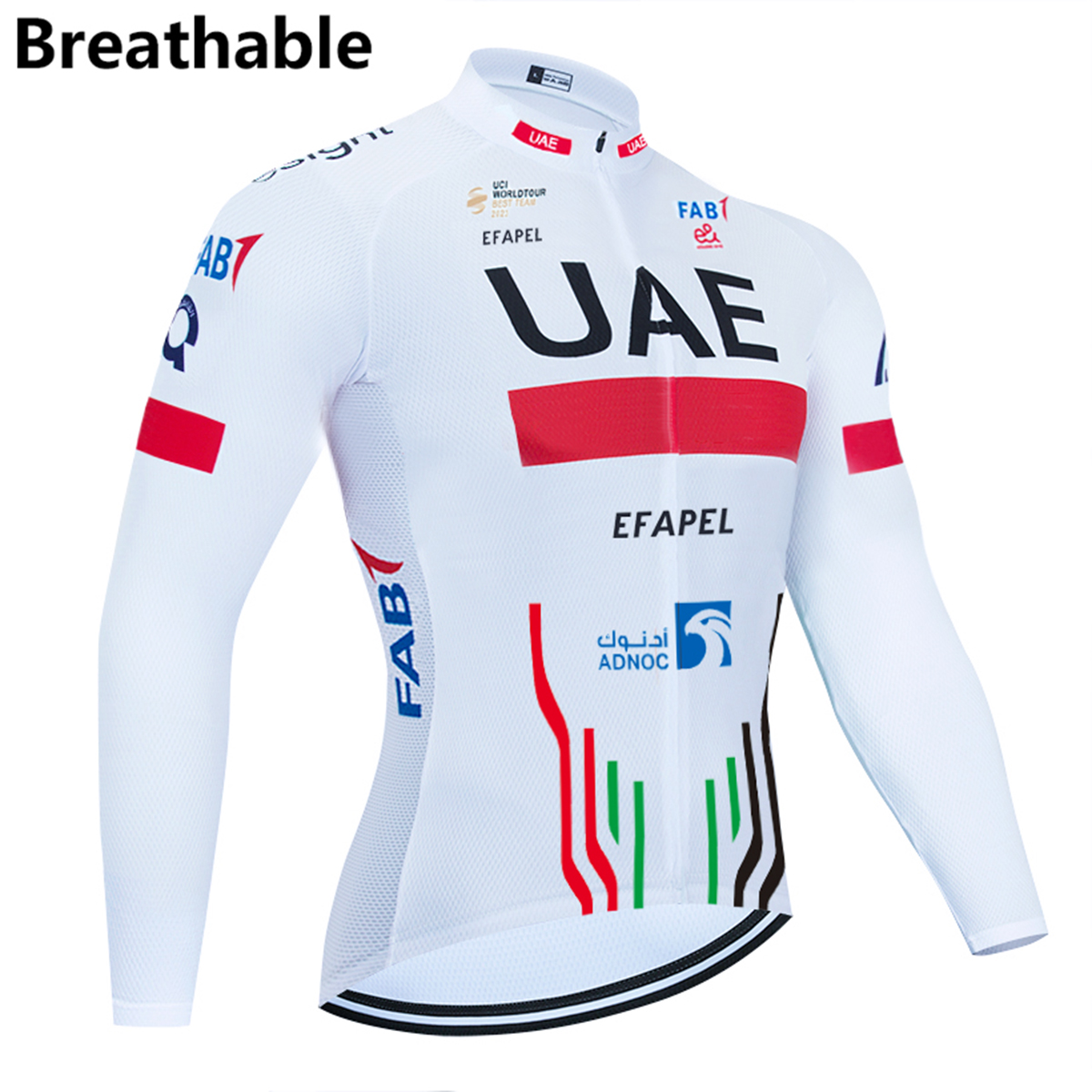 Cycling Gear Uae - Nieuwe Witte Fietskleding Uae Cycling Jersey
