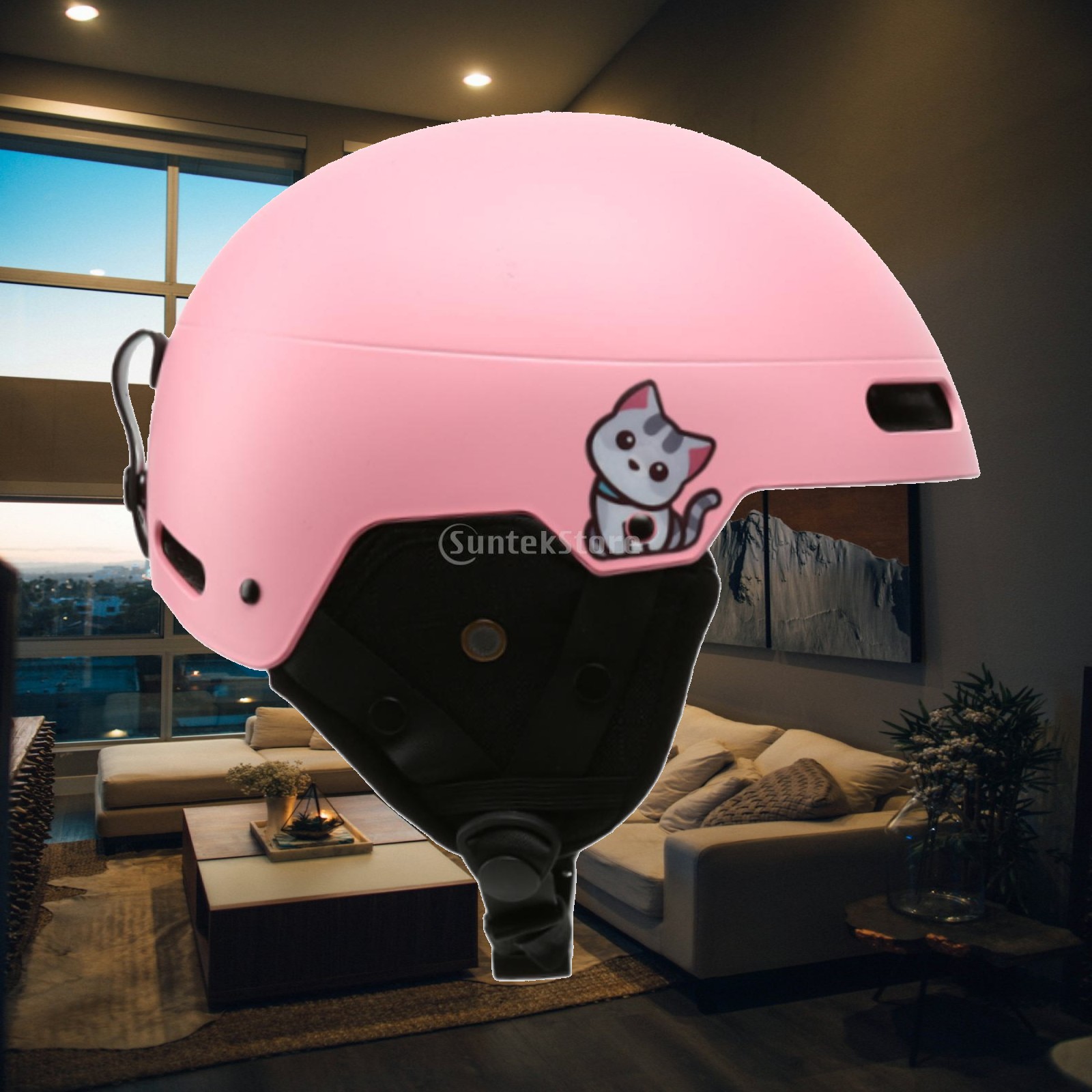 Bicycle Helmet - Skihelm Verstelbare draagbare sneeuwhelm voor fietsen,