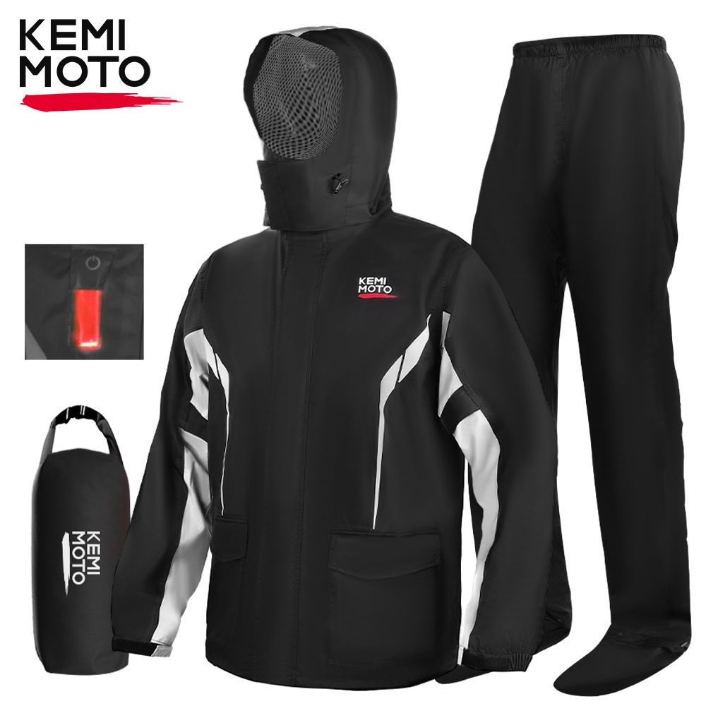 Cycling Gear Jacket - Waterdichte regenpakset voor motorrijden, unisex motorcross