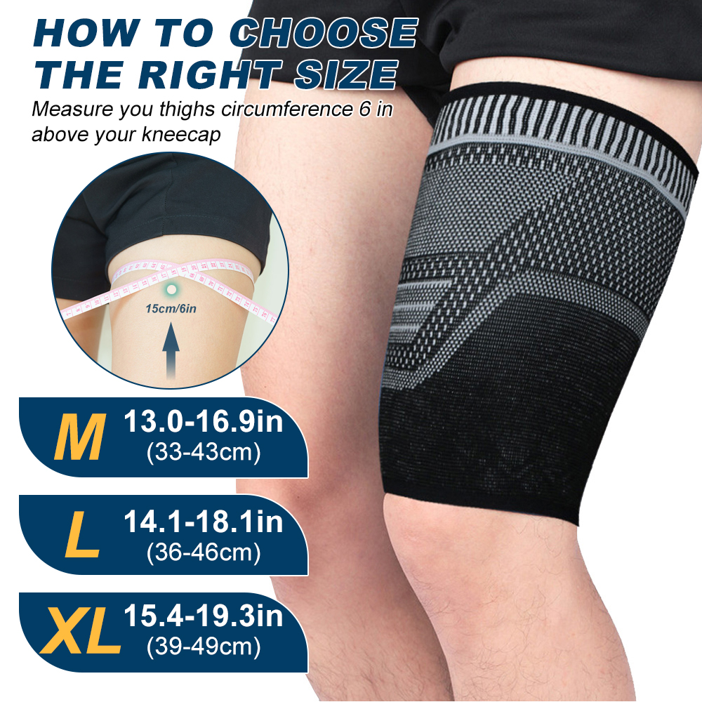 Cycling Quads - 1PCS Sport Dijcompressiemouwen - Hoogelastische Quad