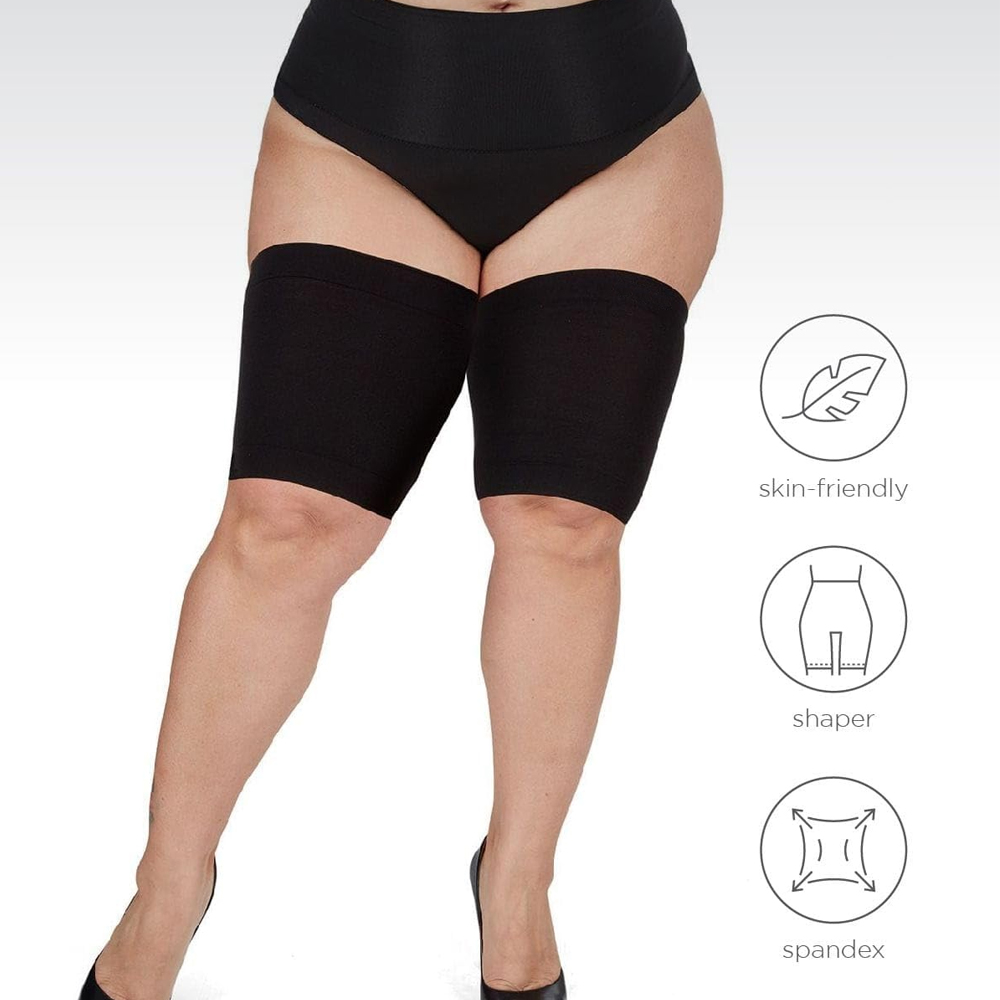 Cycling Quads - 1 paar antislip dijcompressiemouwen – verlichting