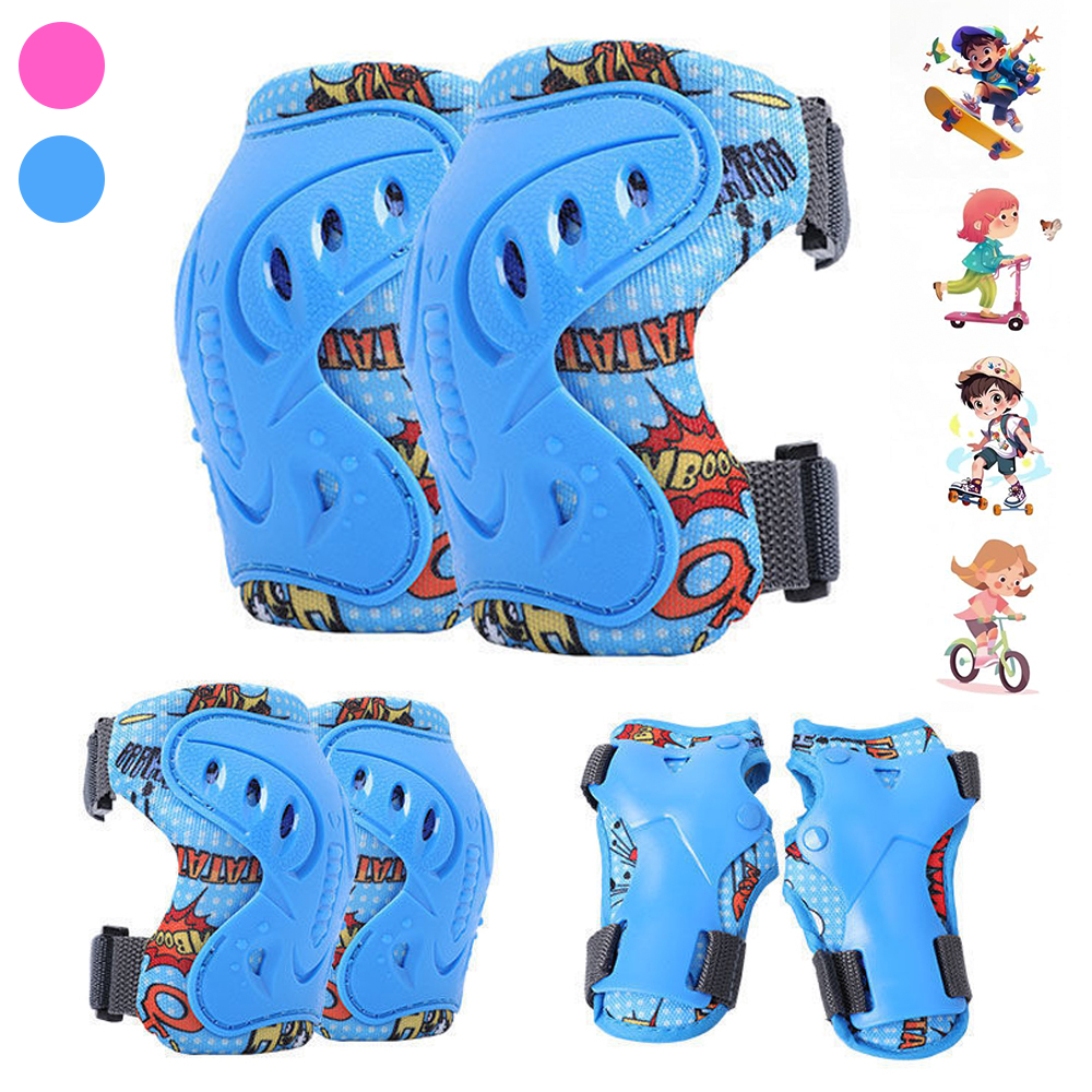 Cycling Gear Of The Year - 6 Stuks Kids 3-12 Jaar Knie