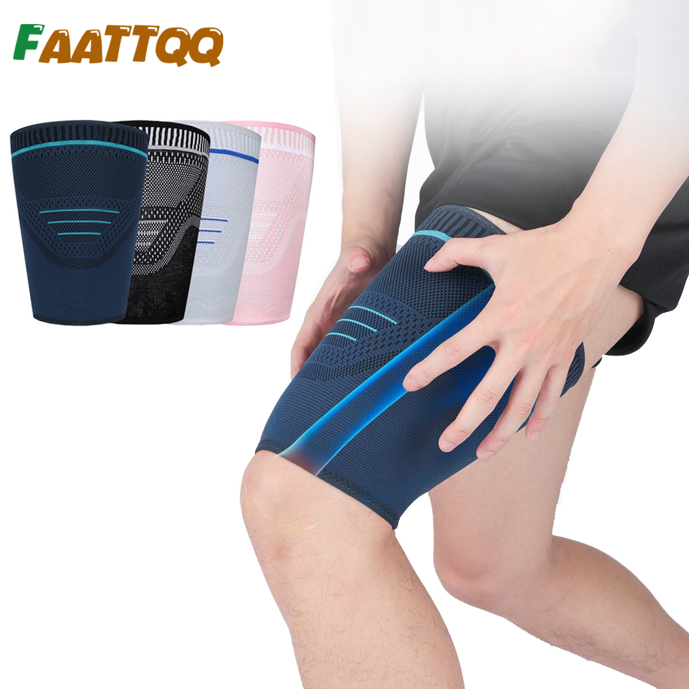 Cycling Quads - Sport Dij Compressiemouwen-Quad En Hamstring Ondersteuning-Bovenbeenmouwen