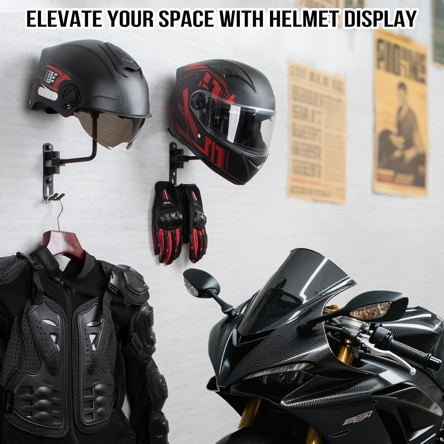 180 °   Draaibare wandbevestig - Cycling Gear Wall Mount recensie en prijs