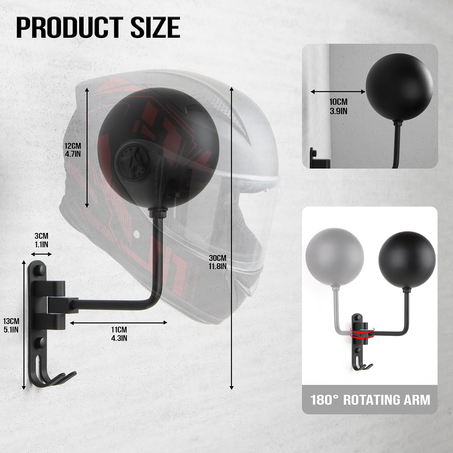 180 °   Draaibare wandbevestig - Cycling Gear Wall Mount recensie en prijs