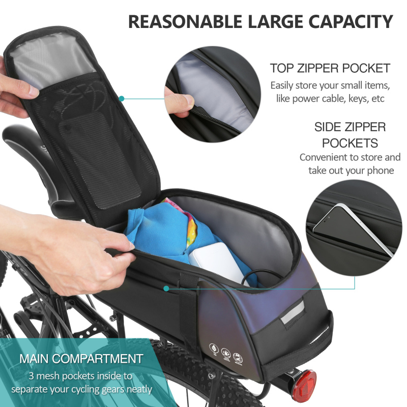 Reflecterende Mountainbike Zad - Cycling Gear Storage Rack recensie en prijs