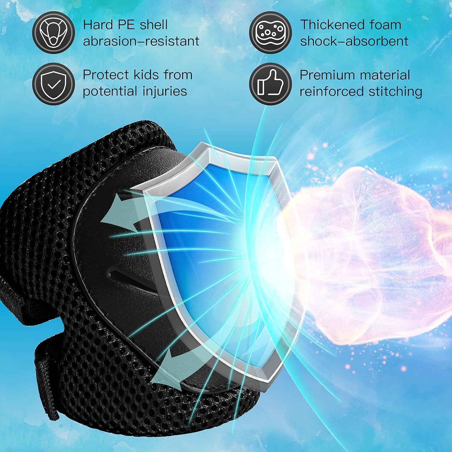 6PCS kinderbeschermende uitrus - Cycling Gear Of The Year recensie en prijs