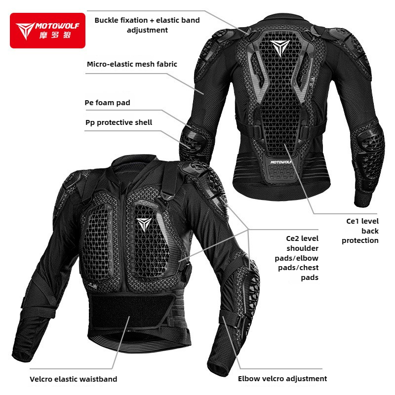 Motorjas Moto Body Armor Motoc - Cycling Gear Jacket recensie en prijs