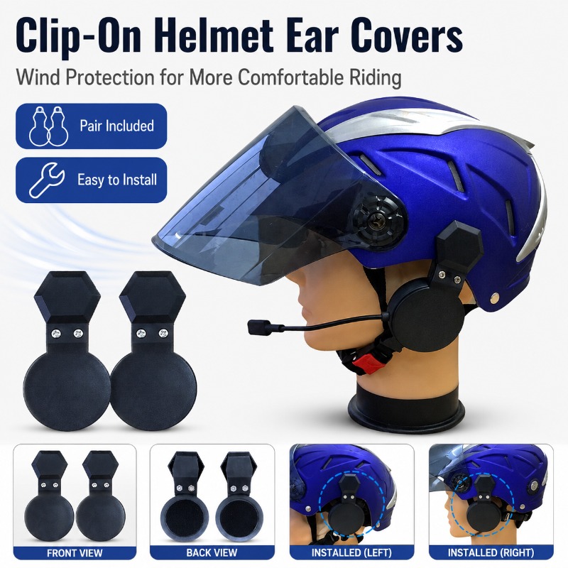 Clip-on helm-oorbeschermers vo - Bicycle Helmet recensie en prijs