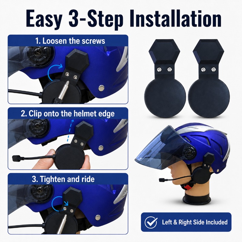 Clip-on helm-oorbeschermers vo - Bicycle Helmet recensie en prijs