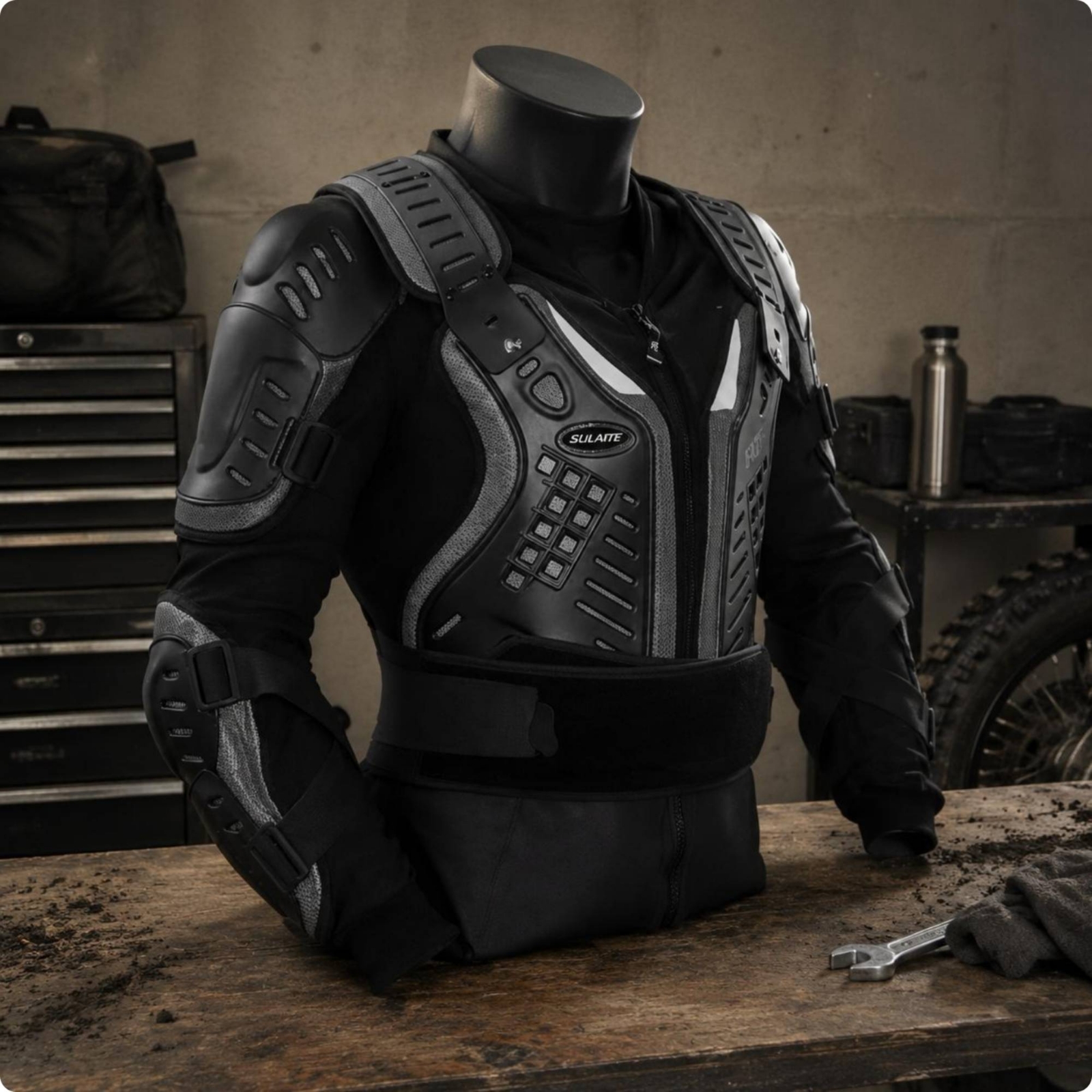 Motorbeschermende jas Hardshel - Cycling Gear Jacket recensie en prijs