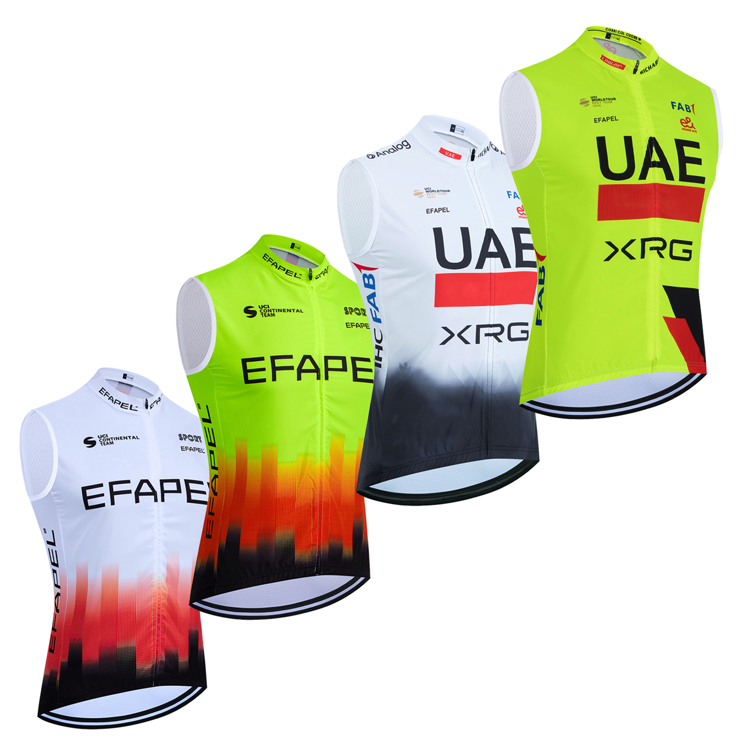 Fluor Groen EFAPEL Wielertrui  - Cycling Gear Uae recensie en prijs