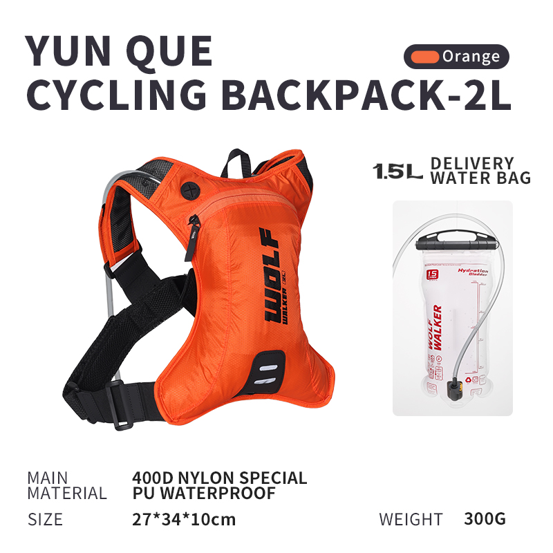 WOLFWALKE veldleeuwerik Off-ro - Cycling Backpack recensie en prijs