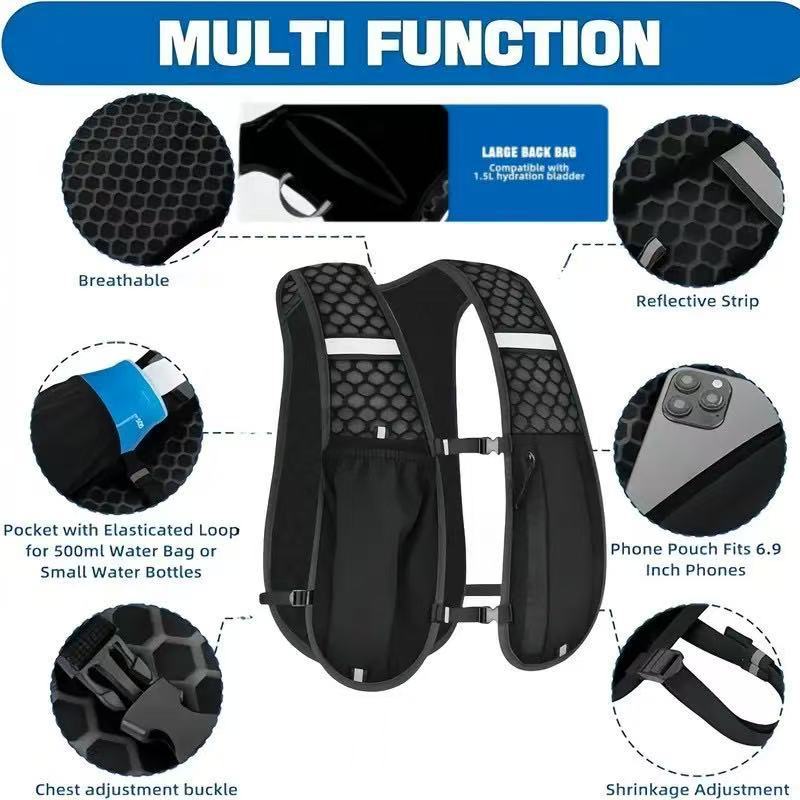 Loopvest Unisex Waterafstotend - Cycling Backpack recensie en prijs