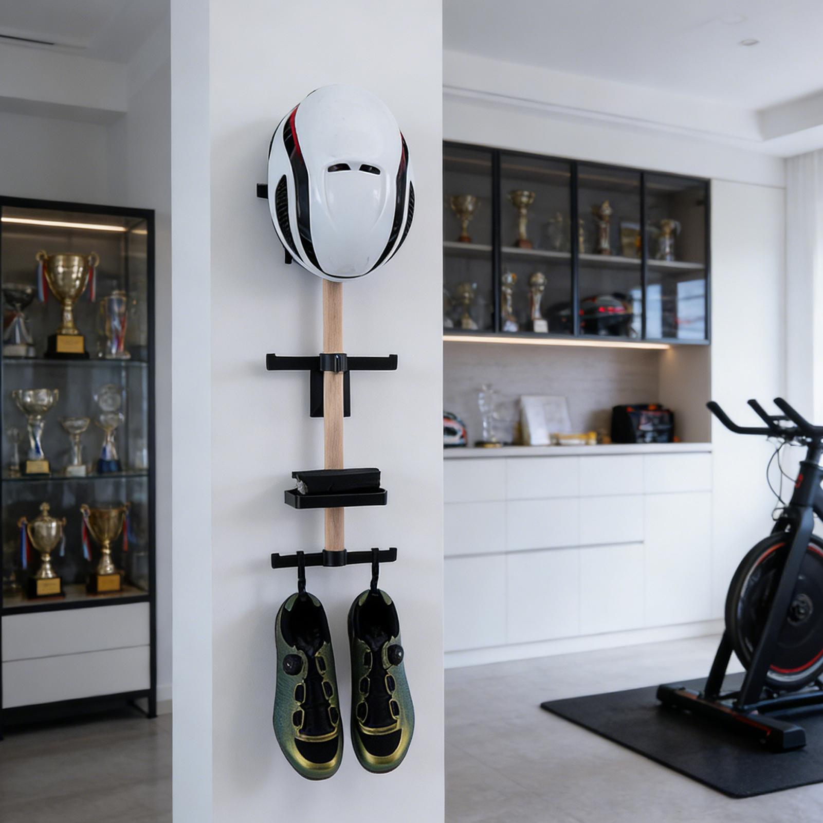 Verticale fietsuitrusting-orga - Cycling Gear Wall Mount recensie en prijs