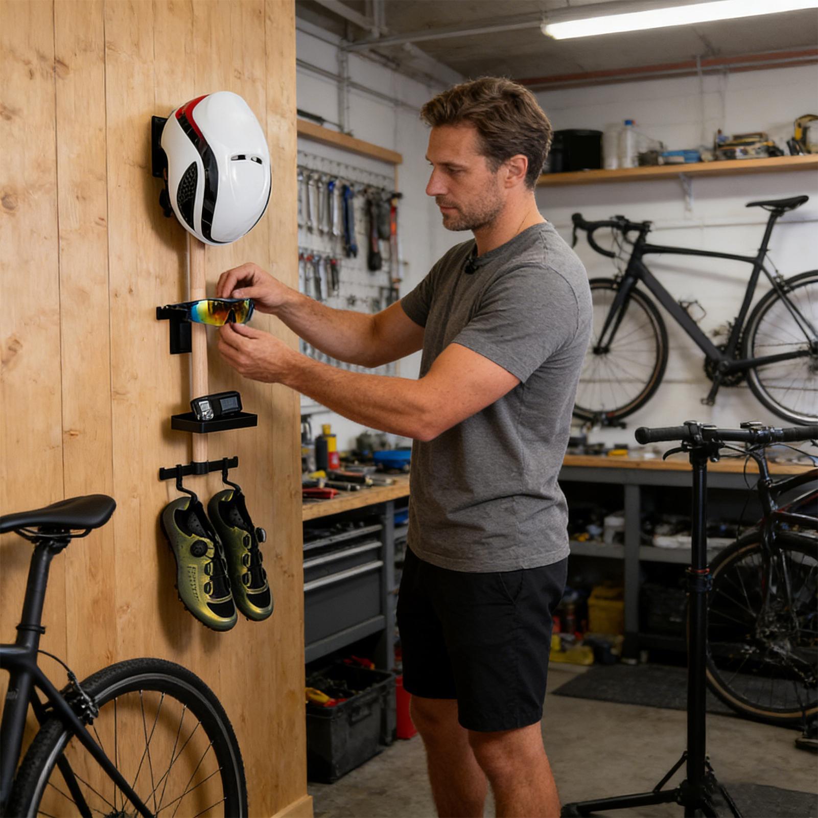 Verticale fietsuitrusting-orga - Cycling Gear Wall Mount recensie en prijs
