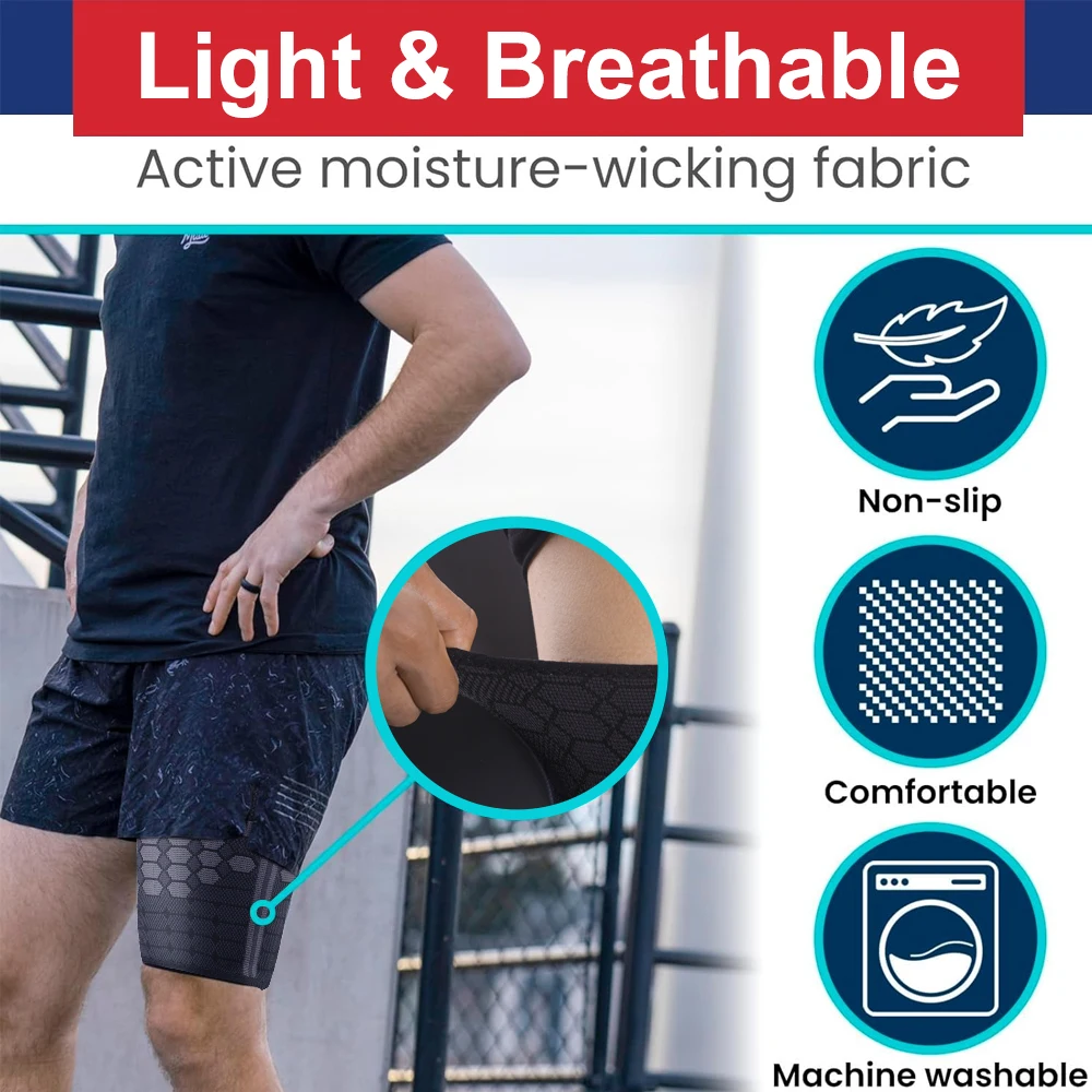 1 stuks sportcompressie bovenb - Cycling Quads recensie en prijs