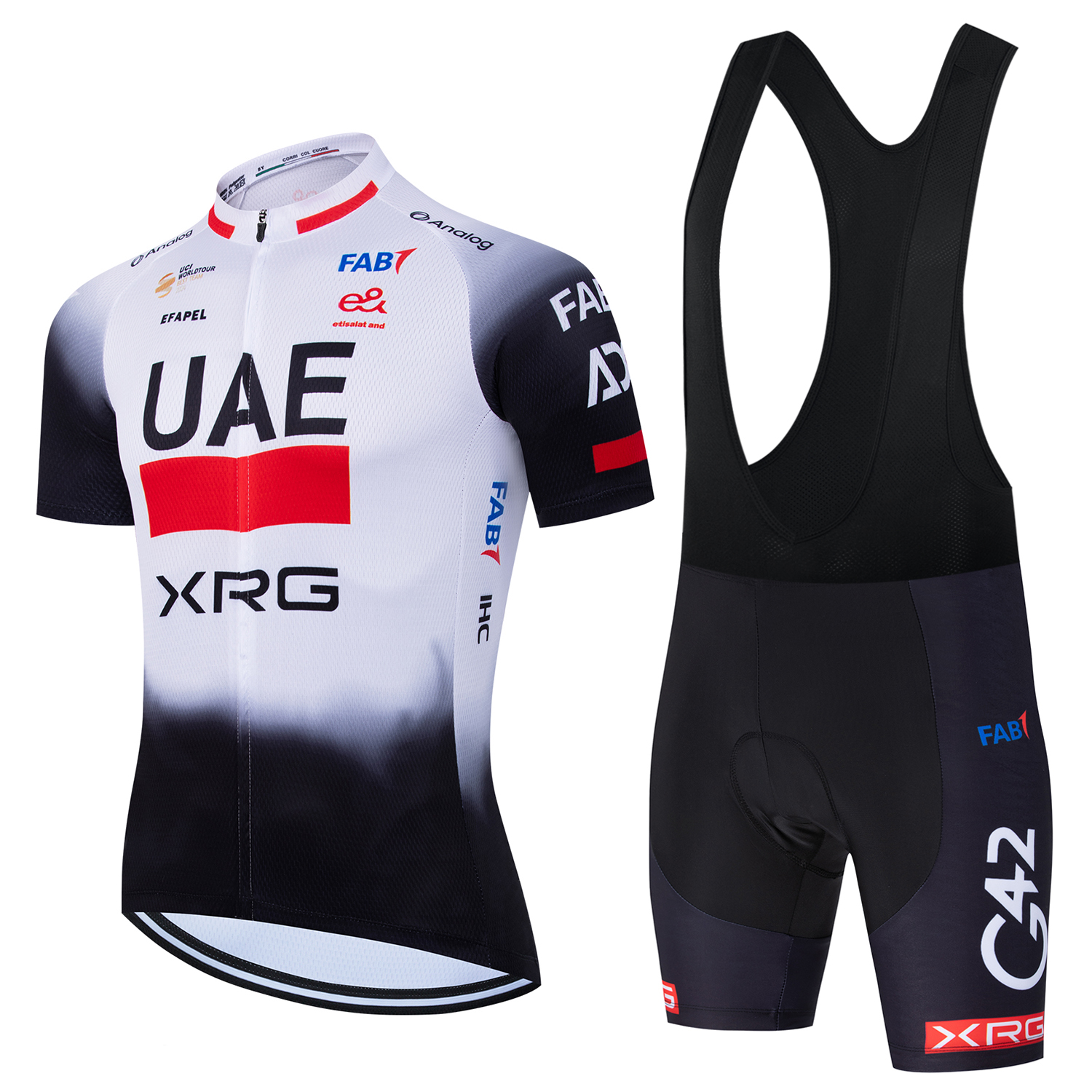 2025 VAE Wielertrui Set Man Te - Cycling Gear Uae recensie en prijs