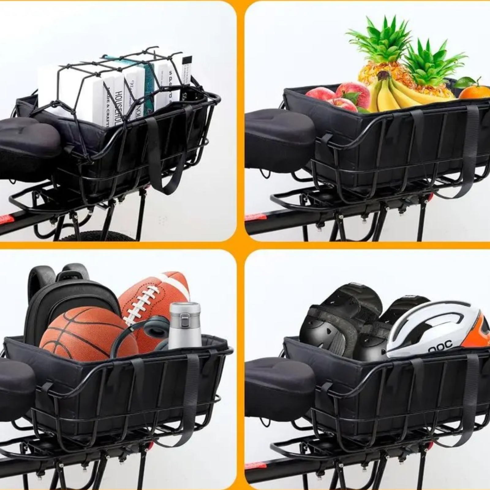 Fietsmand achterop, open ontwe - Cycling Gear Design recensie en prijs