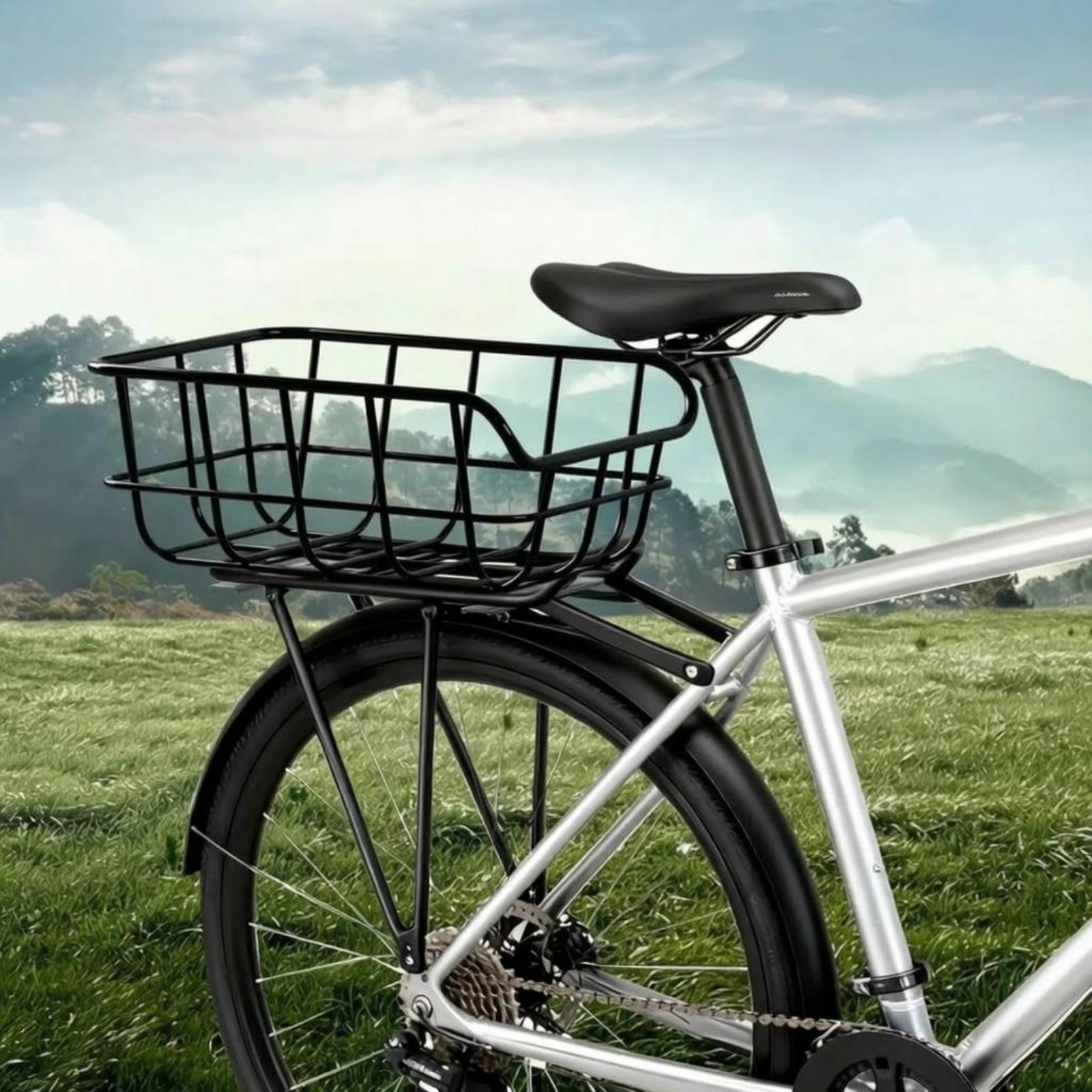 Fietsmand achterop, open ontwe - Cycling Gear Design recensie en prijs
