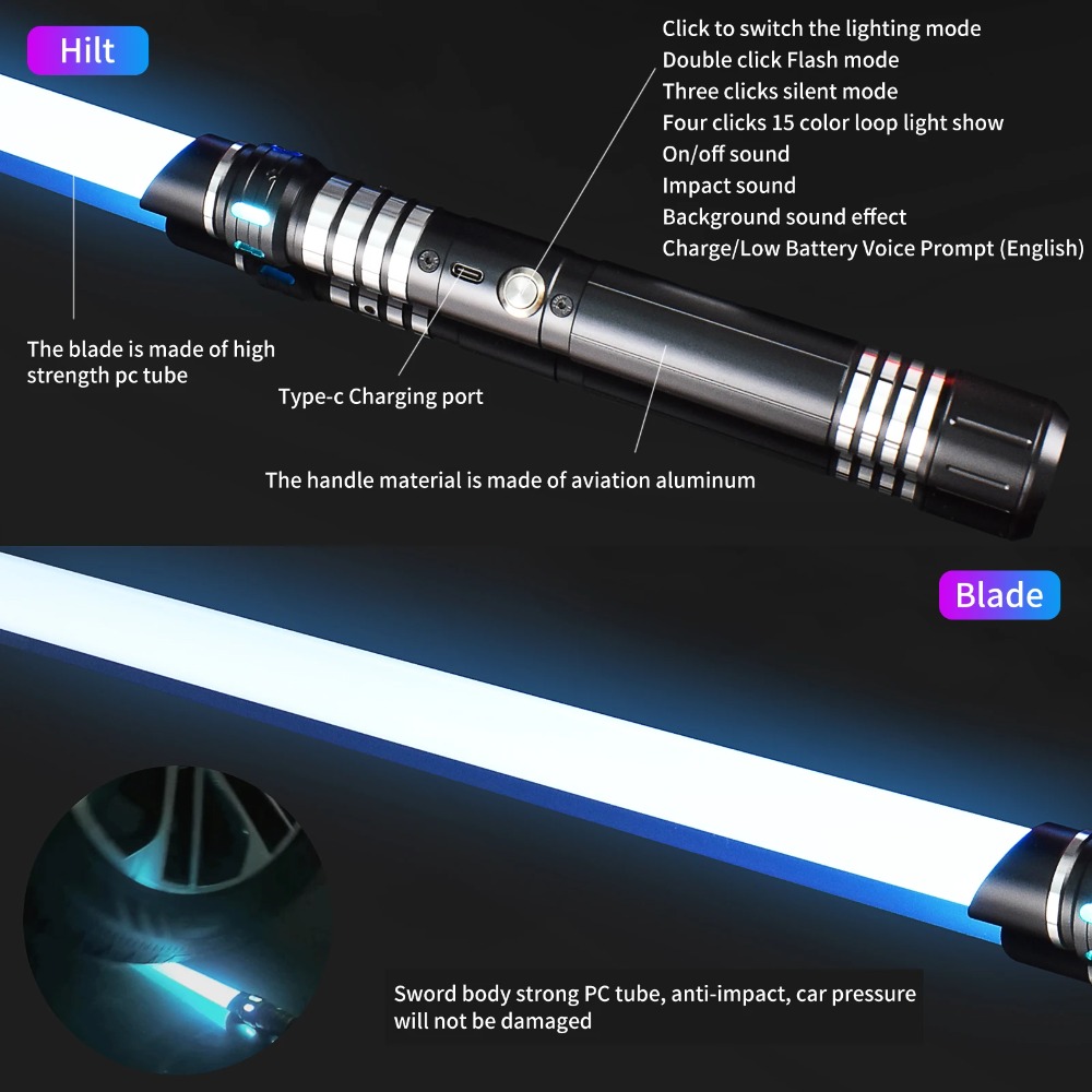 UU-Color LED Light Sabre Alumi - Cycling Quads recensie en prijs