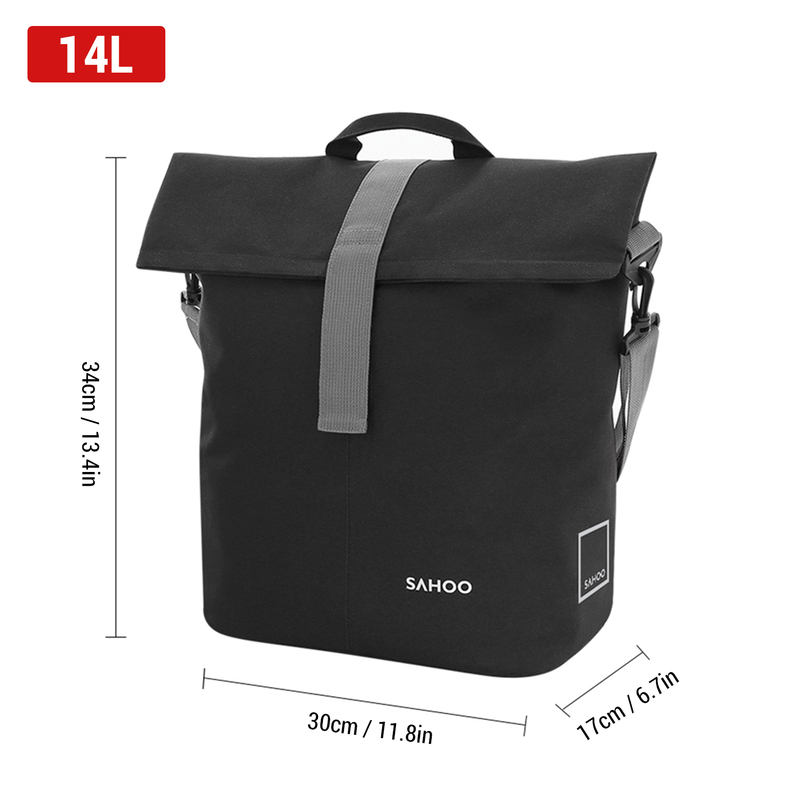 Fiets Achterbank Tas 18l/14l G - Cycling Gear Storage Rack recensie en prijs