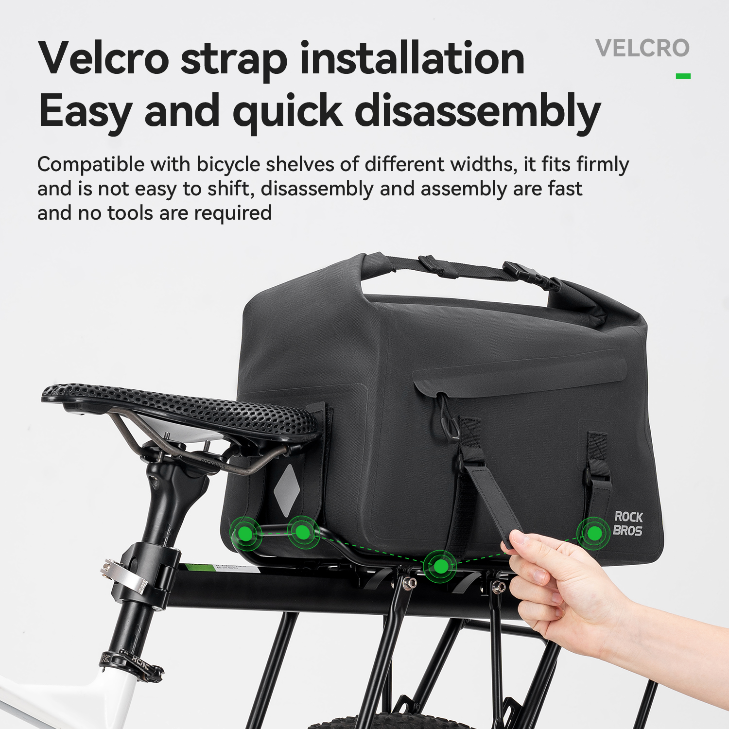 Rockbros Fiets Draagtas Mtb Bi - Cycling Gear Storage Rack recensie en prijs