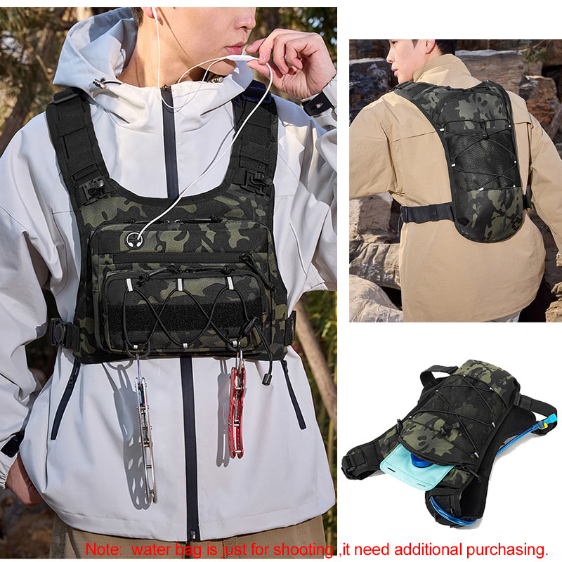 Tactische tas voor op de borst - Cycling Backpack recensie en prijs