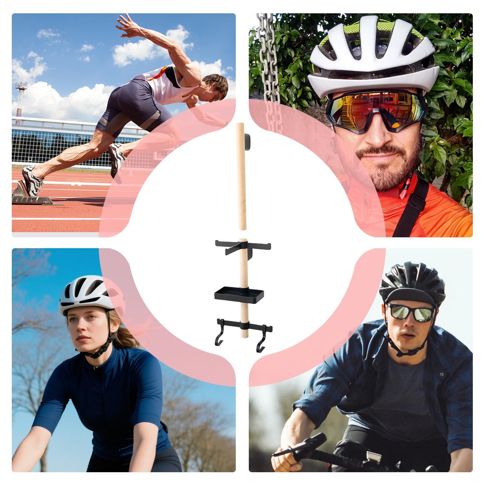 Fietswandopbergrek 1 set beuke - Cycling Gear Wall Mount recensie en prijs