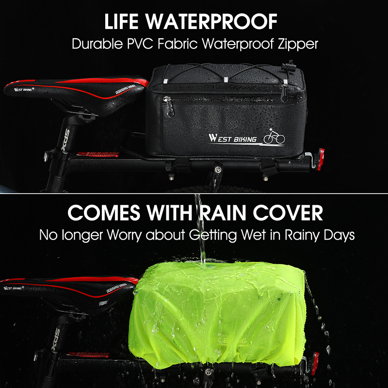 WEST BIKING Waterdichte 4L Fie - Cycling Gear Storage Rack recensie en prijs